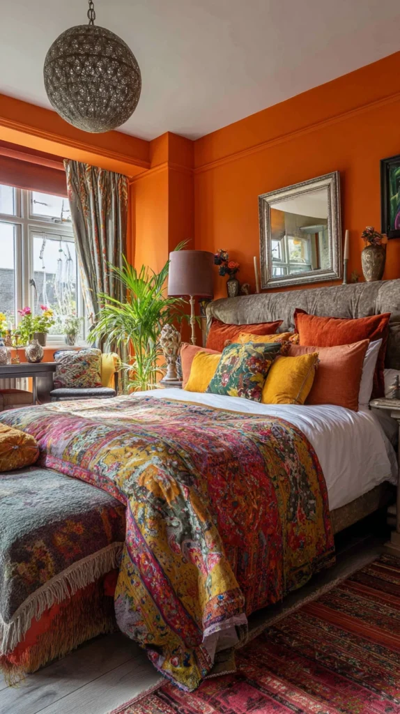 15 Orange Bedroom Ideas for a Bold Cozy Retreat 15 kj 14