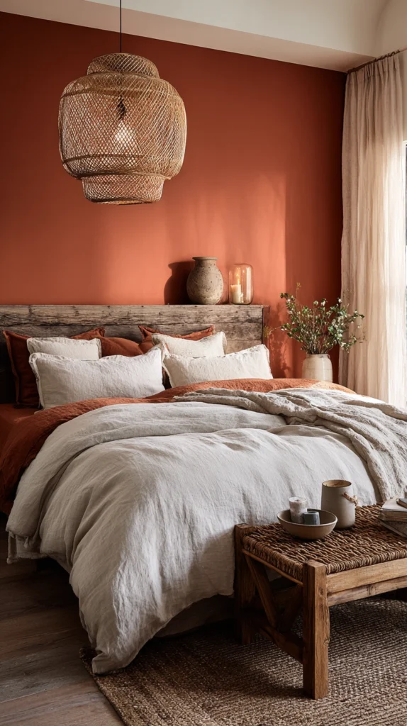 15 Orange Bedroom Ideas for a Bold Cozy Retreat 3 kj 2