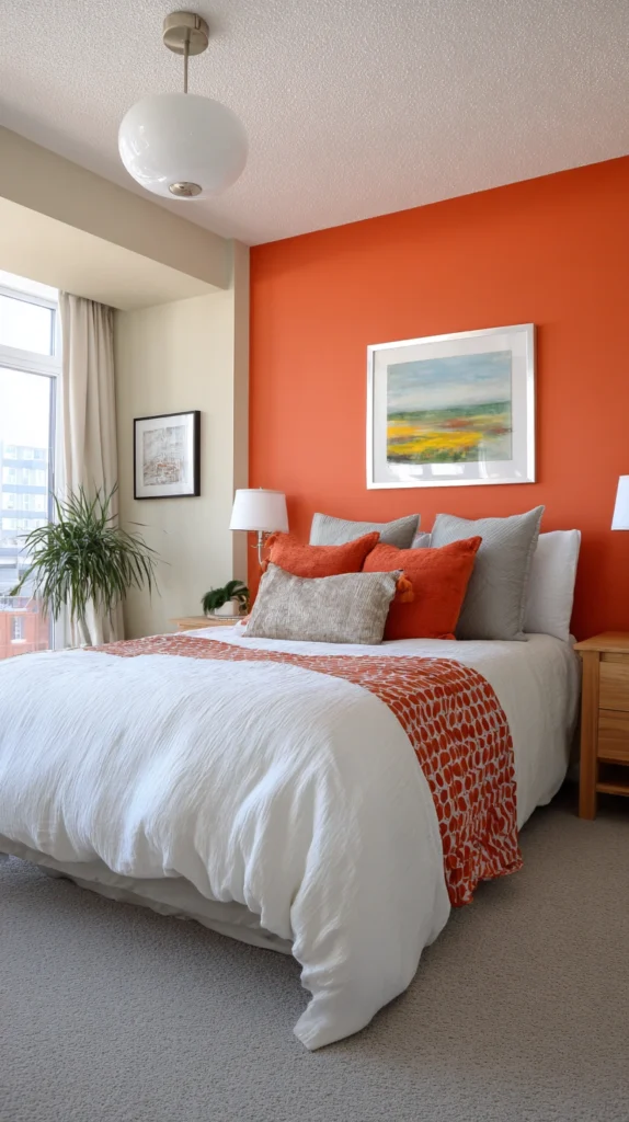 15 Orange Bedroom Ideas for a Bold Cozy Retreat 4 kj 3
