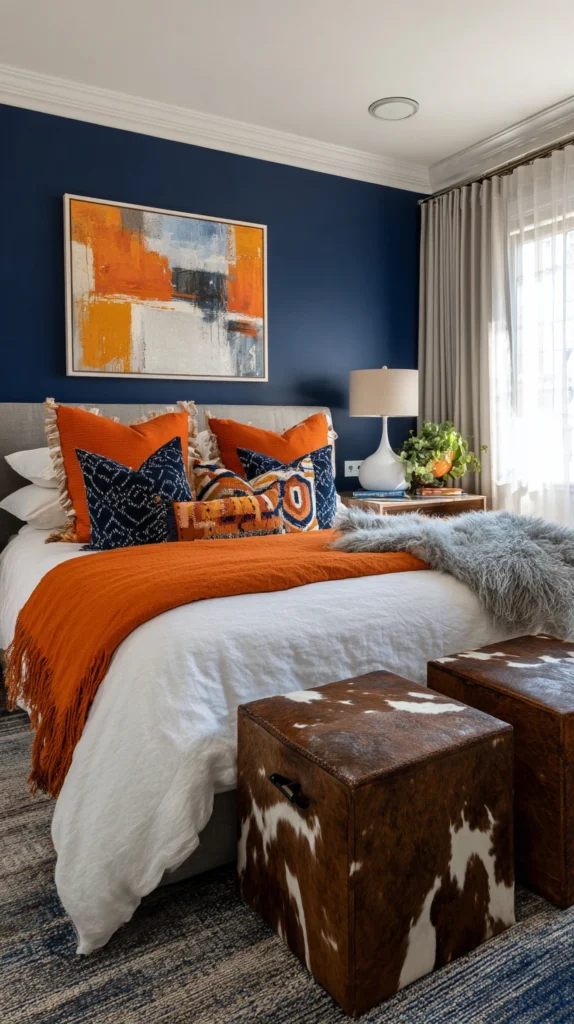 15 Orange Bedroom Ideas for a Bold Cozy Retreat 5 kj 4