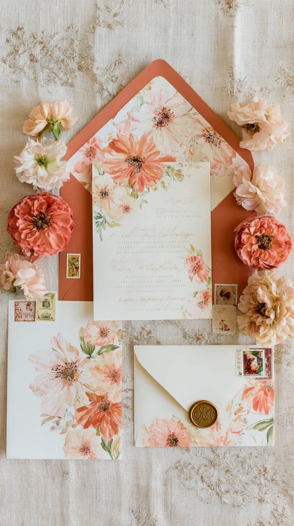15 Spring Peach and Coral Wedding Ideas for a Warm, Joyful Glow 5 kl 4