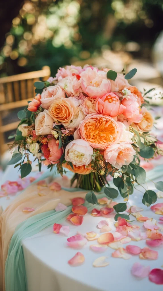 15 Spring Peach and Coral Wedding Ideas for a Warm, Joyful Glow 6 kl 5