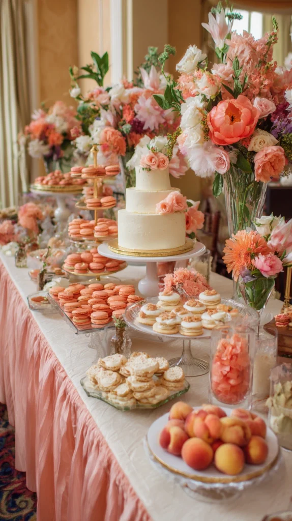 15 Spring Peach and Coral Wedding Ideas for a Warm, Joyful Glow 9 kl 8