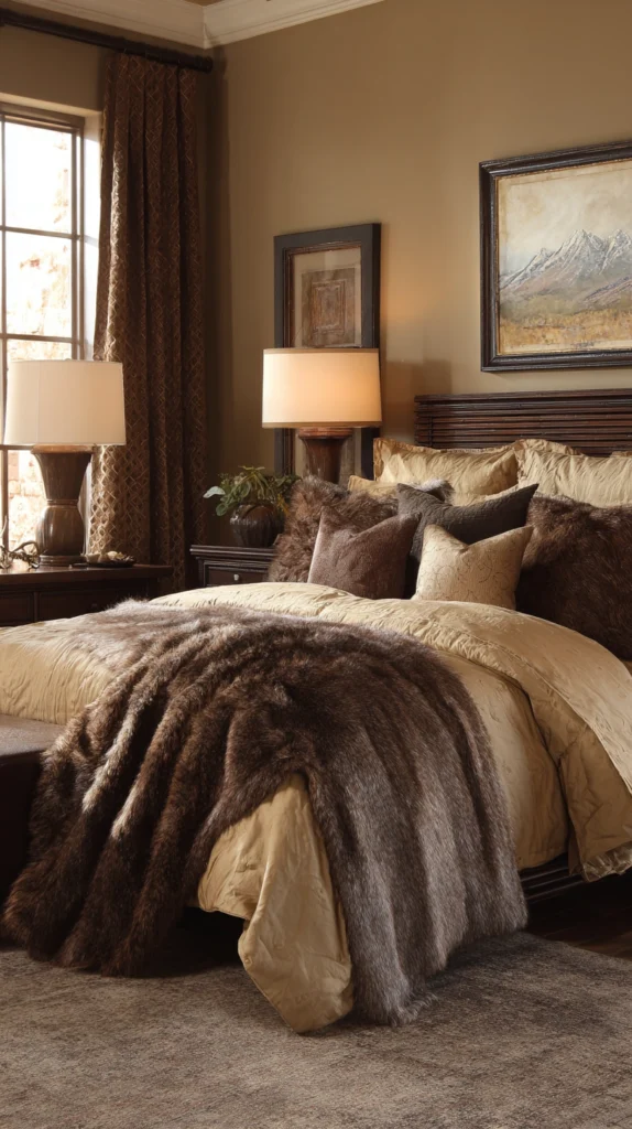 15 Brown Bedroom Ideas for a Rich Warm Atmosphere 16 lj 15