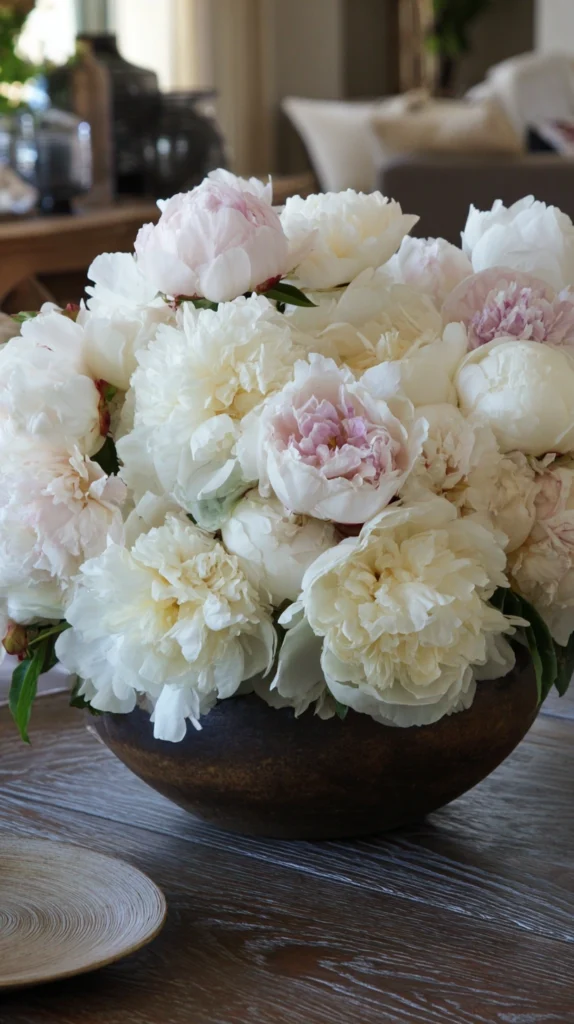 15 Peony Wedding Centerpiece Ideas for a Lush Romantic Table 2 oj 1