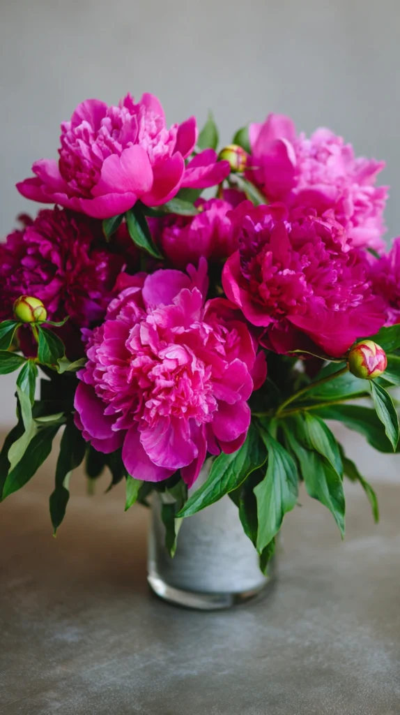 15 Peony Wedding Centerpiece Ideas for a Lush Romantic Table 8 oj 7