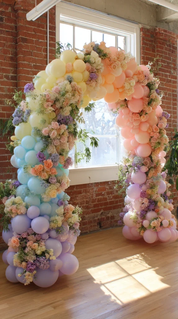 15 Spring Floral Wedding Arch Ideas for an Outdoor Ceremony 10 ok 9