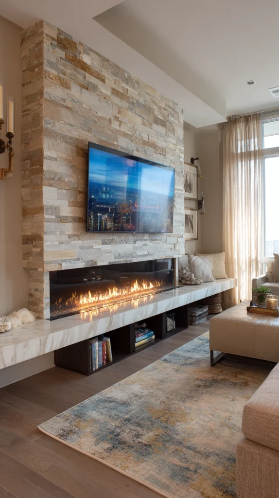 15 Living Room with Fireplace and TV Ideas That Actually Work 8 qd 7