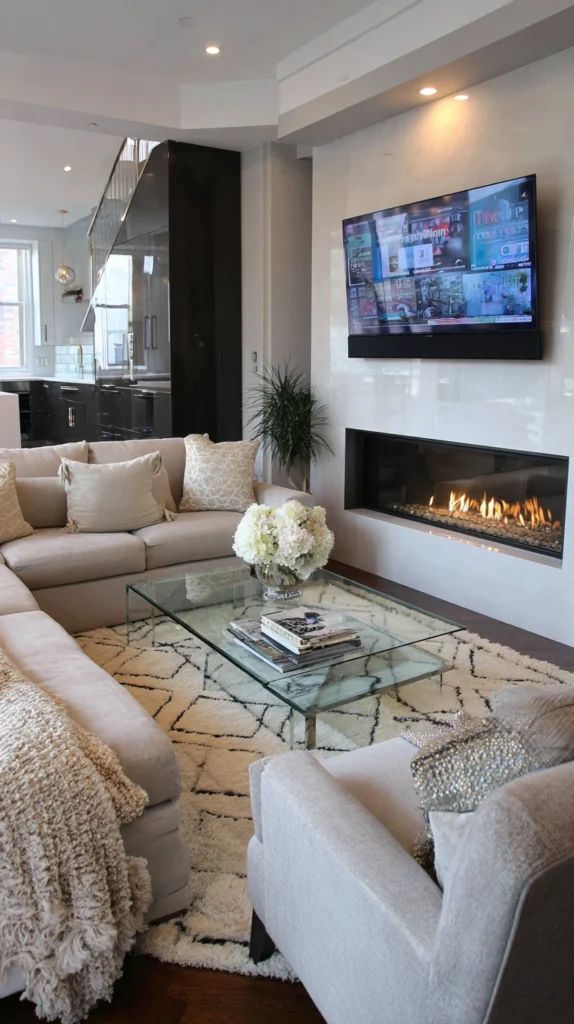 15 Living Room with Fireplace and TV Ideas That Actually Work 10 qd 9
