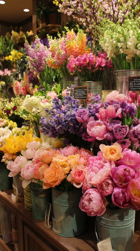 15 Flower Market Party Ideas for a Trendy Spring Celebration 13 qf 12 3