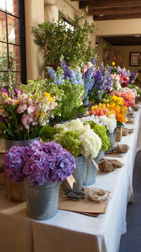 15 Flower Market Party Ideas for a Trendy Spring Celebration 3 qf 2 3