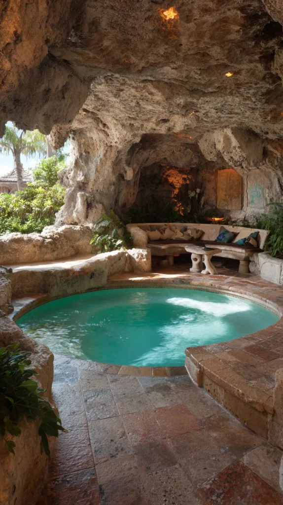 14 Pool Grotto Ideas for a Tropical Resort Feel 4 qf 3 6