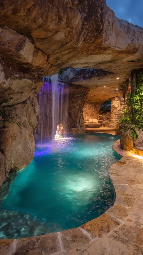 14 Pool Grotto Ideas for a Tropical Resort Feel 6 qf 5 6