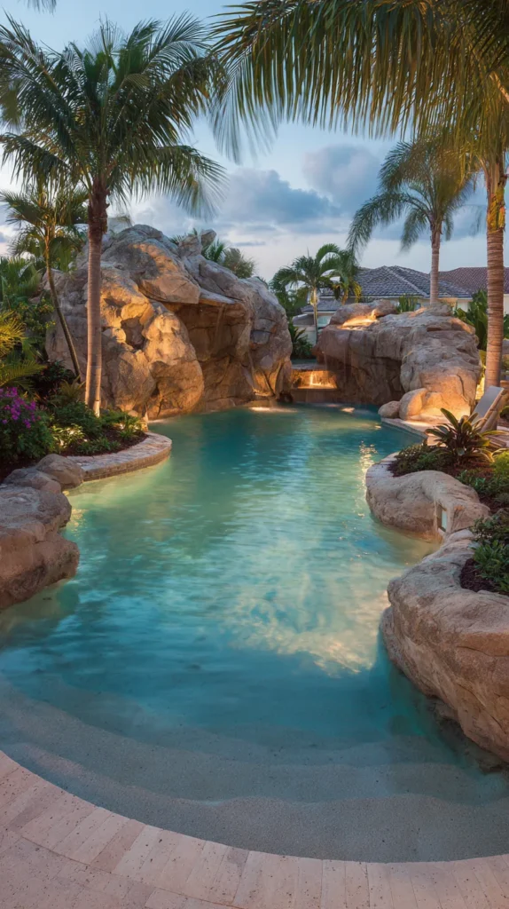 14 Pool Grotto Ideas for a Tropical Resort Feel 7 qf 6 6