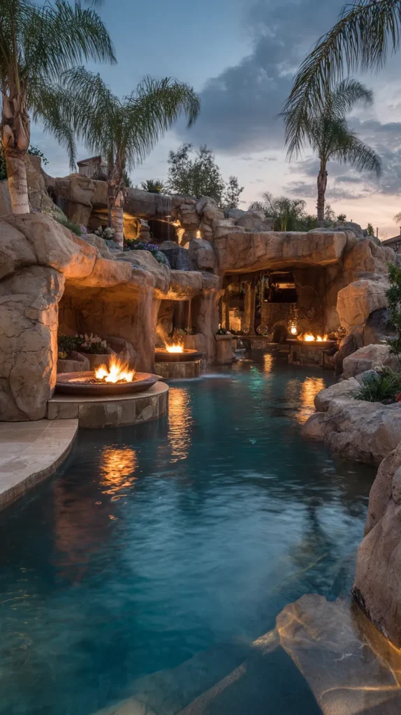 14 Pool Grotto Ideas for a Tropical Resort Feel 8 qf 7 6