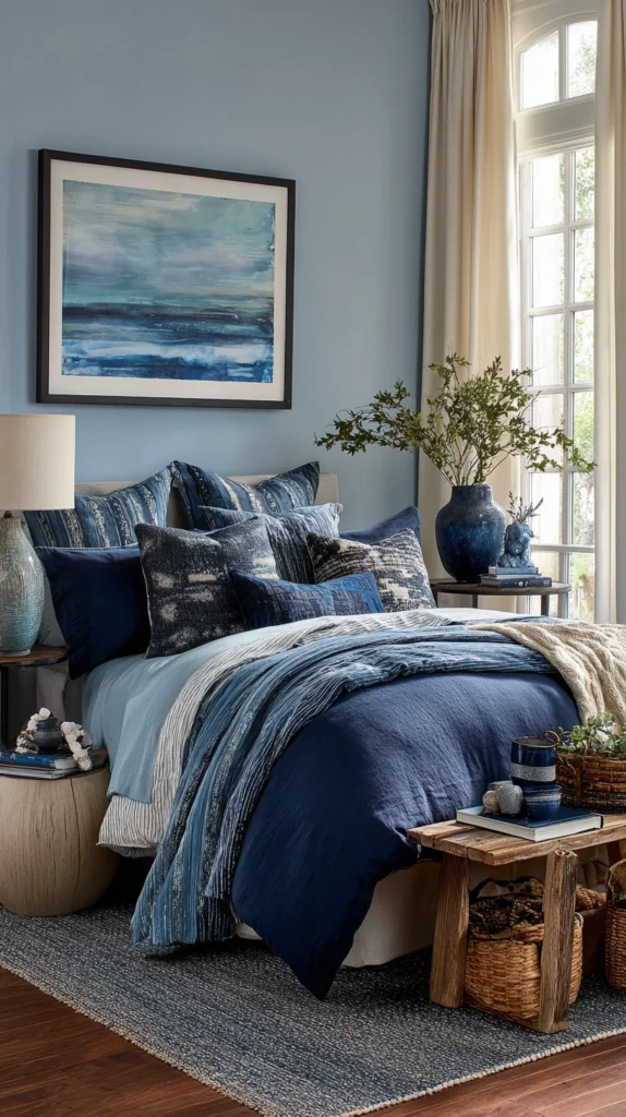 15 Blue Bedroom Ideas for a Calm Serene Space 14 qw 13
