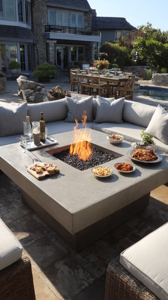 15 Spring Fire Pit Area Ideas for Cool Spring Evenings 7 rs 6