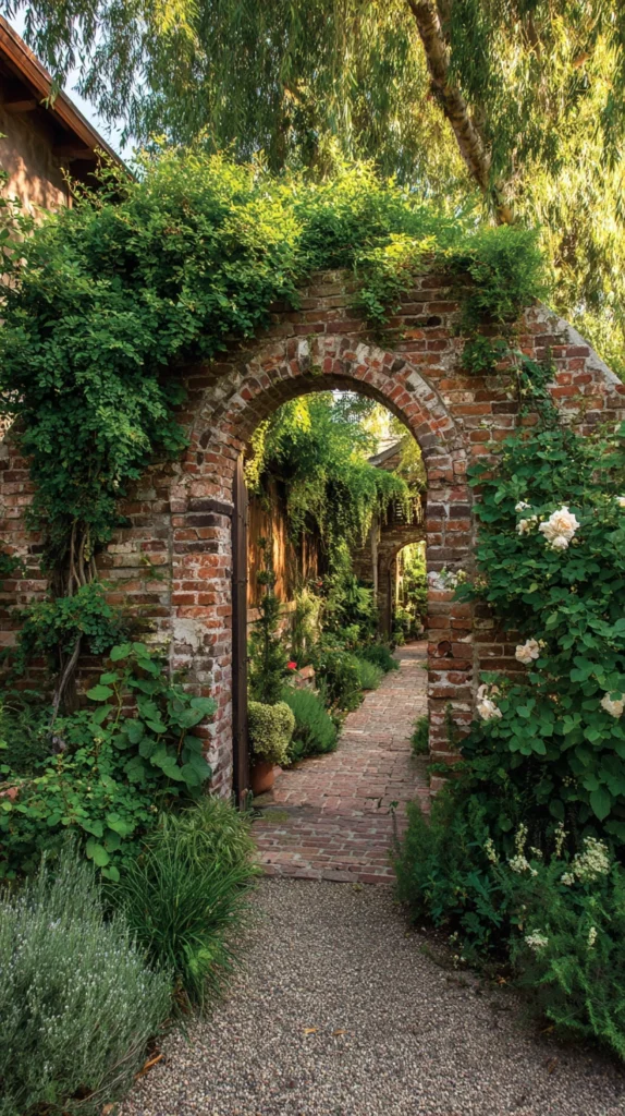 15 Brick Wall Ideas That Add Character to Your Yard 11 rt 10