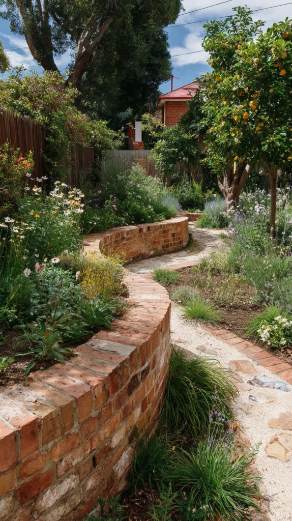 15 Brick Wall Ideas That Add Character to Your Yard 12 rt 11