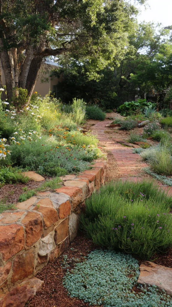 15 Brick Wall Ideas That Add Character to Your Yard 5 rt 4