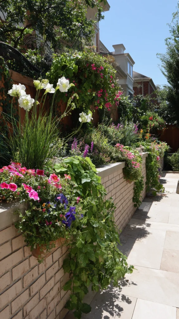 15 Brick Wall Ideas That Add Character to Your Yard 8 rt 7