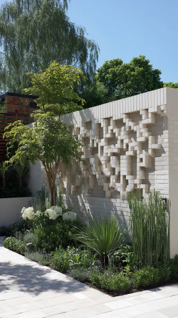 15 Brick Wall Ideas That Add Character to Your Yard 9 rt 8