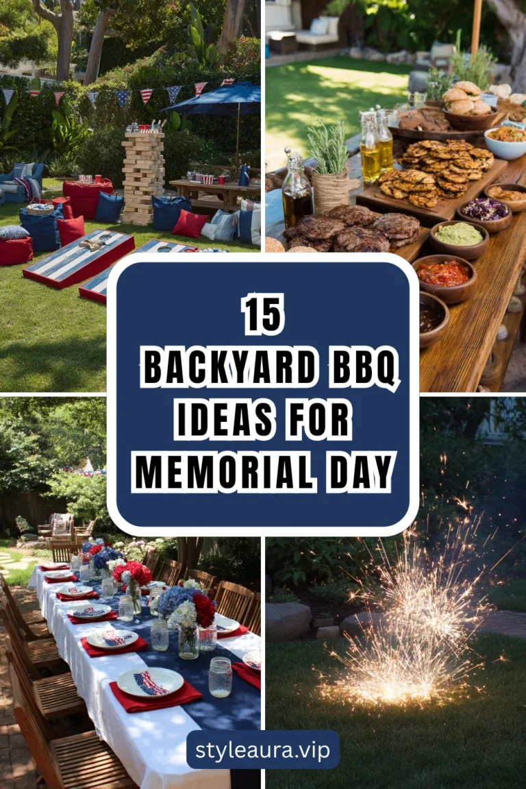 15 Fun and Festive Backyard BBQ Ideas for Memorial Day 17 15 Fun and Festive Backyard BBQ Ideas for Memorial Day