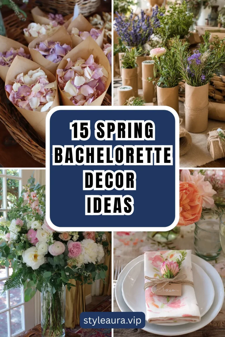 15 Spring Bachelorette Decor Ideas for a Floral Girls Weekend