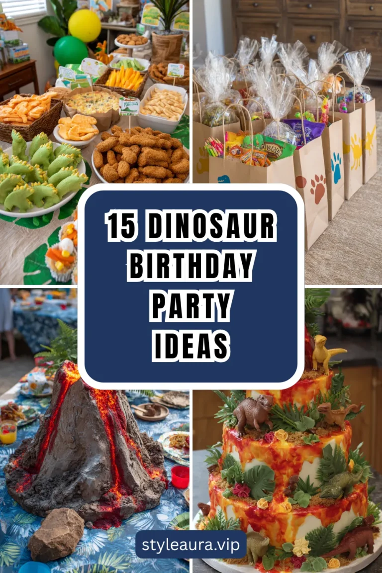 15 Dinosaur Birthday Party Ideas for Dino-Obsessed Kids