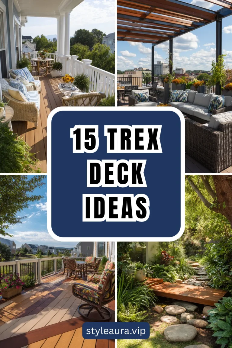 15 Trex Deck Ideas 21 15 Trex Deck Ideas