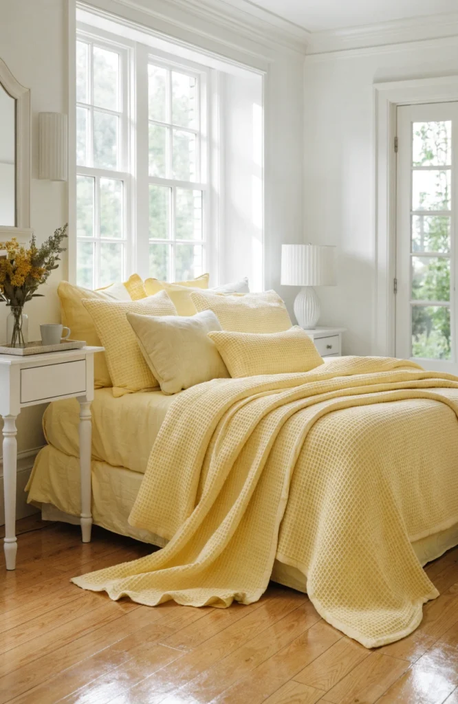 15 Yellow Bedroom Ideas for a Sunny, Cheerful Room 5 uj 4