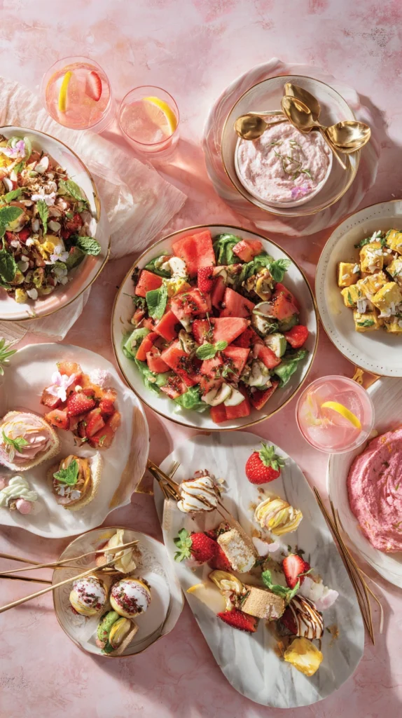 15 Pink and Gold Graduation Party Ideas for Girls 12 vf 11 1