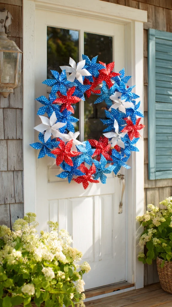 15 Memorial Day Door Wreath Ideas for a Festive Entryway 12 vf 11 2