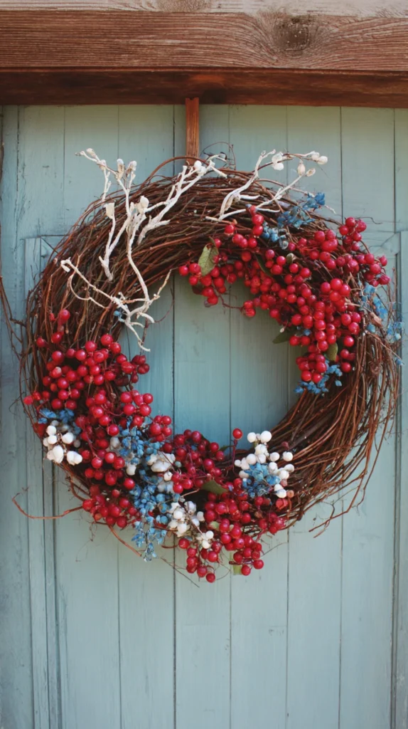 15 Memorial Day Door Wreath Ideas for a Festive Entryway 13 vf 12 2