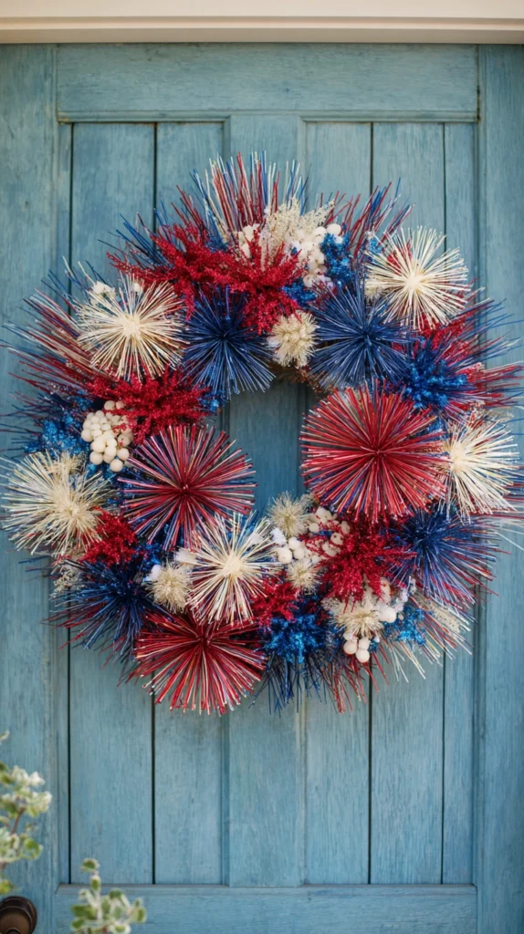 15 Memorial Day Door Wreath Ideas for a Festive Entryway 14 vf 13 2