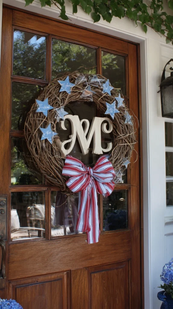 15 Memorial Day Door Wreath Ideas for a Festive Entryway 15 vf 14 2