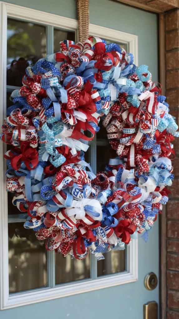 15 Memorial Day Door Wreath Ideas for a Festive Entryway 16 vf 15 2