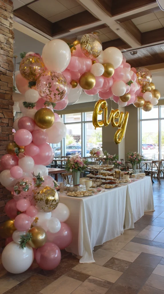 15 Pink and Gold Graduation Party Ideas for Girls 3 vf 2 1