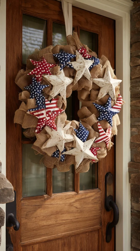 15 Memorial Day Door Wreath Ideas for a Festive Entryway 4 vf 3 2