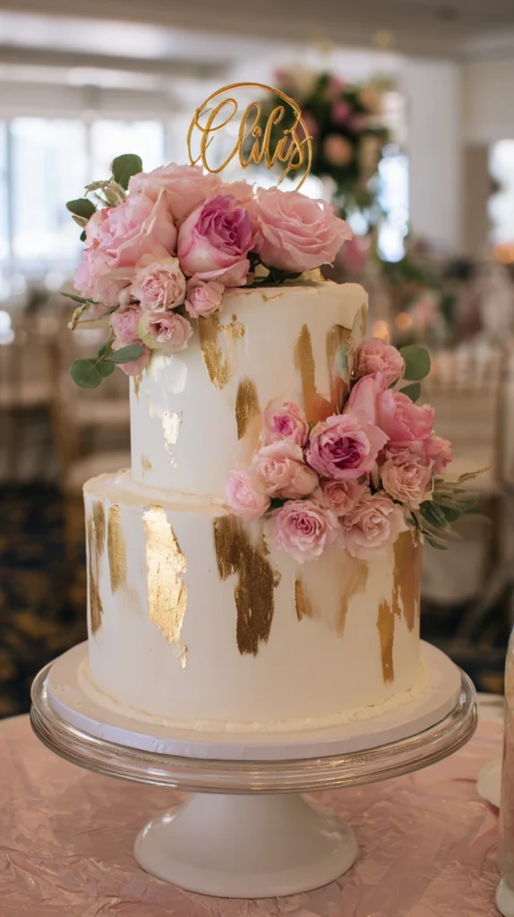 15 Pink and Gold Graduation Party Ideas for Girls 6 vf 5 1