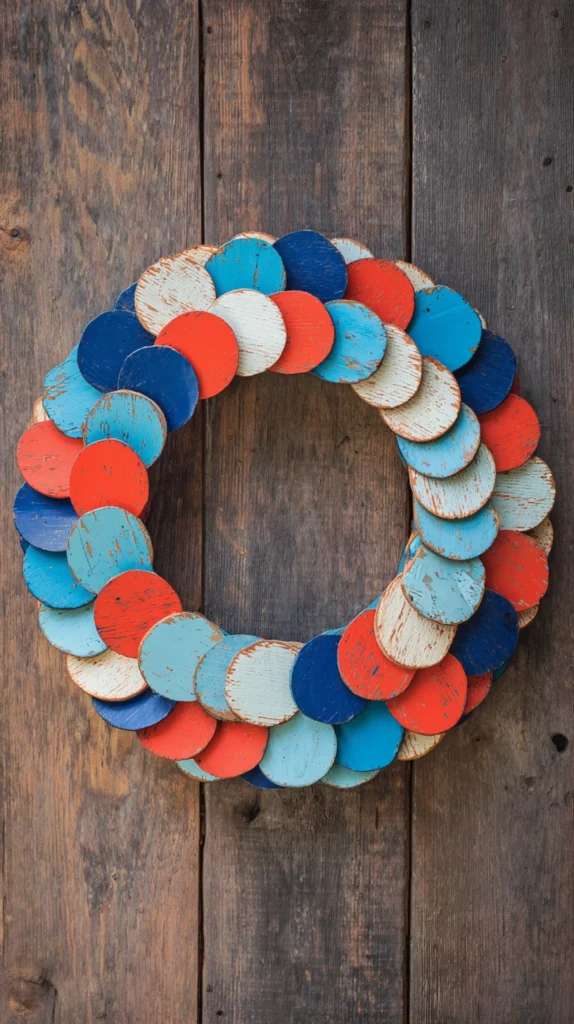 15 Memorial Day Door Wreath Ideas for a Festive Entryway 7 vf 6 2