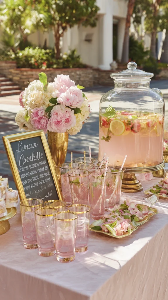 15 Pink and Gold Graduation Party Ideas for Girls 8 vf 7 1