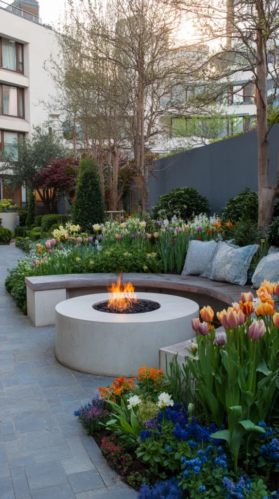 15 Cozy Spring Fire Pit Ideas for Backyard Evenings 12 vg 11