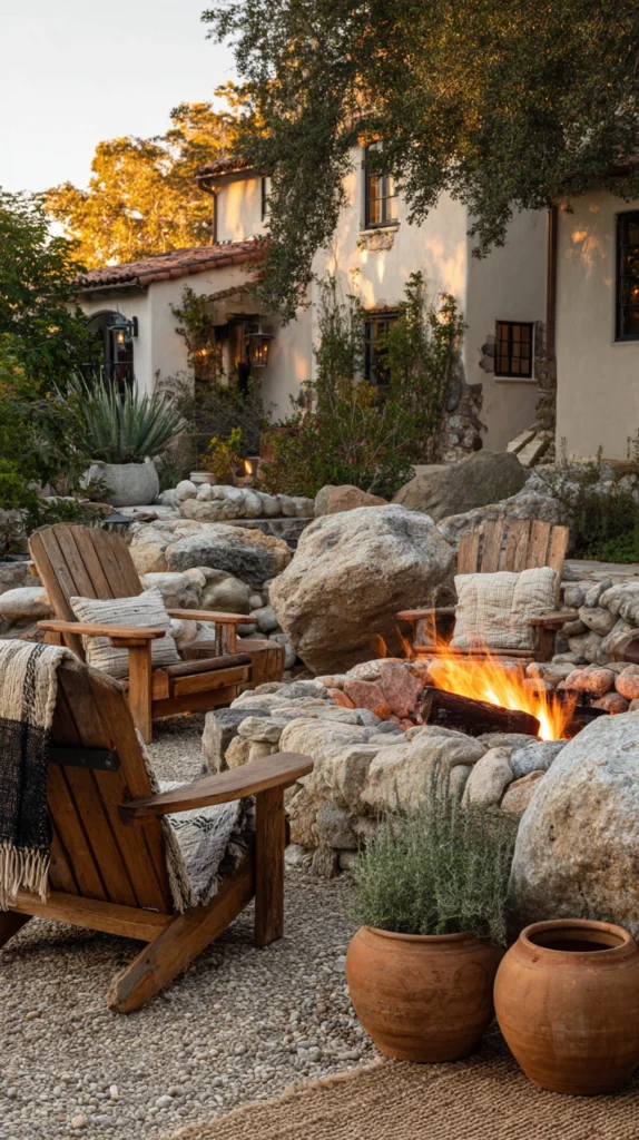 15 Cozy Spring Fire Pit Ideas for Backyard Evenings 13 vg 12