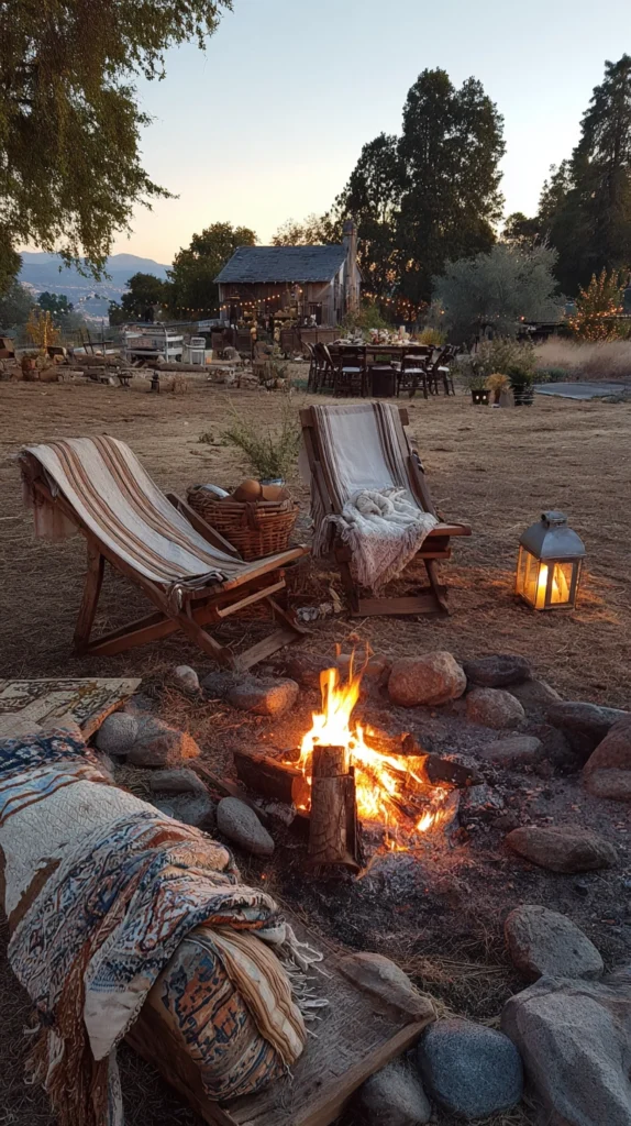 15 Cozy Spring Fire Pit Ideas for Backyard Evenings 16 vg 15