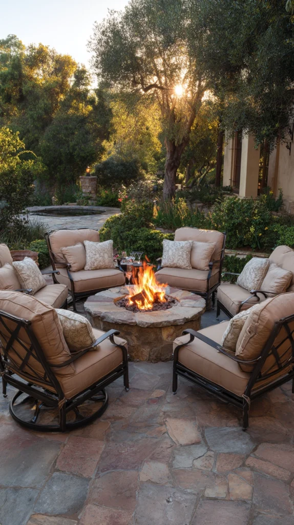 15 Cozy Spring Fire Pit Ideas for Backyard Evenings 4 vg 3