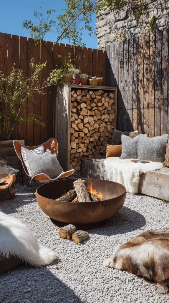 15 Cozy Spring Fire Pit Ideas for Backyard Evenings 6 vg 5