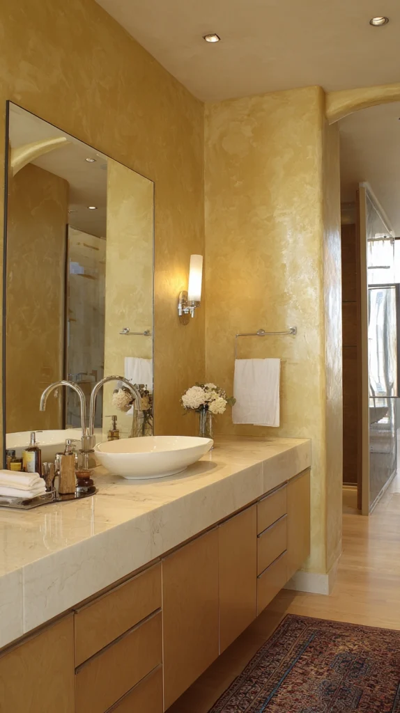 15 Bathroom Accent Wall Ideas for a Stunning Feature 11 wa 10