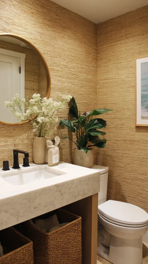 15 Bathroom Accent Wall Ideas for a Stunning Feature 8 wa 7