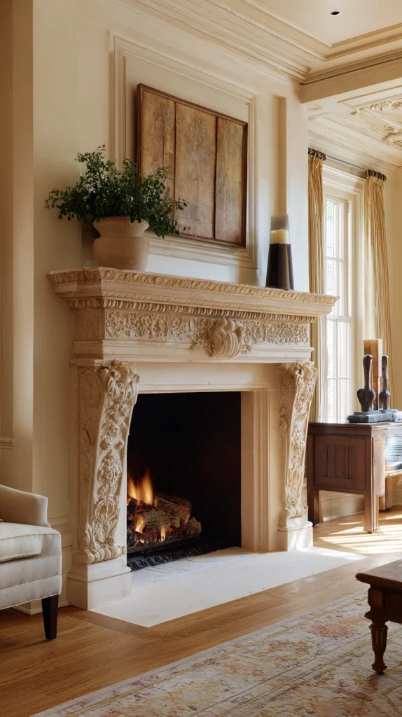 15 Stone Fireplace Ideas for a Timeless Warm Home 8 wd 7 2
